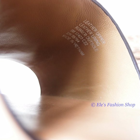 ❤️ NIB Tory Burch Ines Slide Leather Sandal Almond Flour 6.5 7 8 8.5 9 9.5 10 - Picture 14 of 16